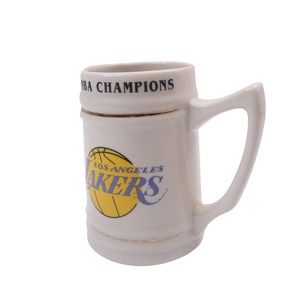 Vintage 2001 NBA Champions Lakers Mug Beer Stein